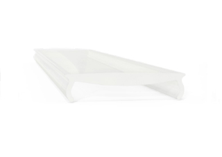 PC difuzor pro LED profil slim13 Mléčný